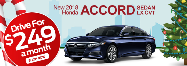New 2018 Honda Accord
