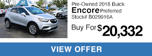 Pre-Owned 2018 Buick Encore Preferred