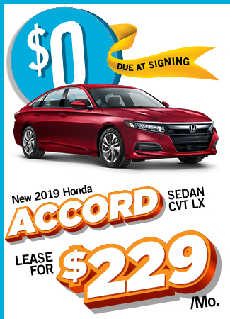 New 2019 Honda Accord