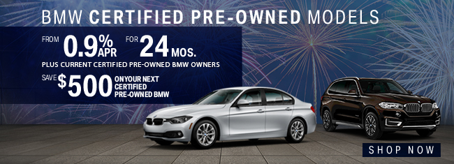 BMW Certified Pre-Owned Models