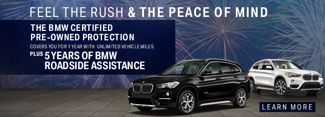 The BMW Certified Pre-Owned Protection