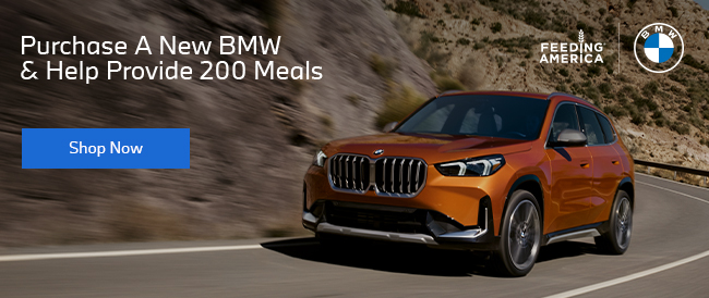 Purchase a new BMW and help provide meals