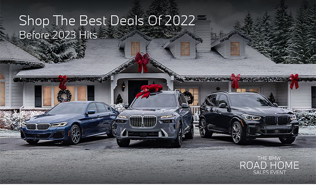 Bring the Thrill Home This Winter - The BMW Road Home Sales Event