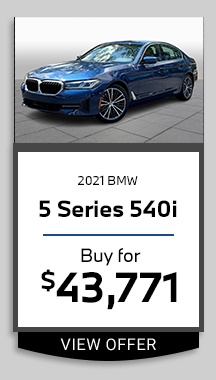 2021 BMW 5 Series 540i