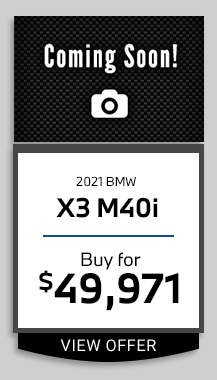 2021 BMW X3 M40i