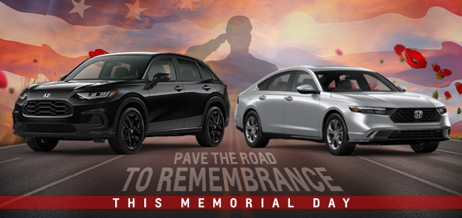 Pave the road to remembrance this memorial day