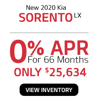 New 2020 Kia Soreto LX