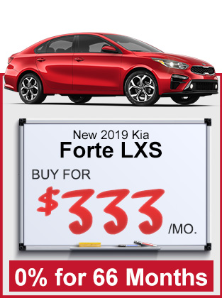 New 2019 Kia Forte LXS