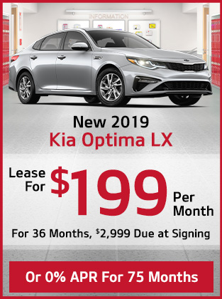 New 2019 Kia Optima LX