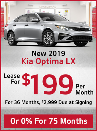 New 2019 Kia Optima LX