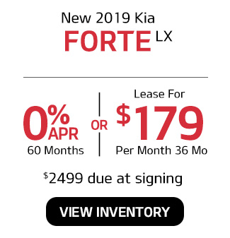 New 2019 Kia Forte LX
