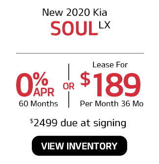 New 2020 Kia Soul LX