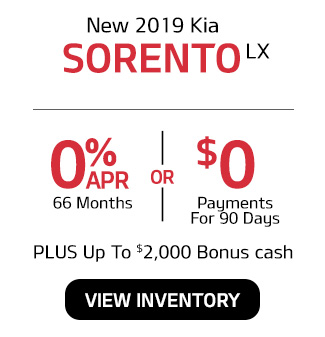 New 2019 Kia Soreto LX
