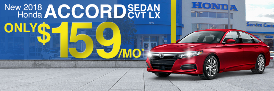New 2018 Honda Accord Sedan CVT LX