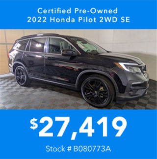 Certified Pre-Owned 2022 Honda Pilot