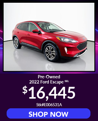 Pre-Owned Ford Escape