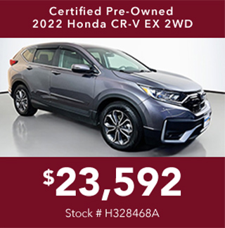 Certified Pre-Owned 2021 Honda CR-V 2WD SE