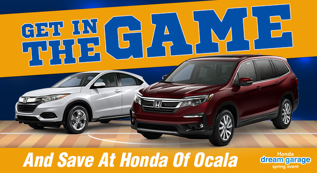 Get in the Game and Save at Honda of Ocala
