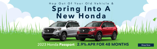 Spring into a new Honda Passport