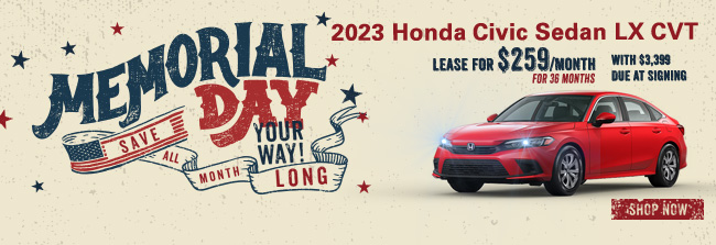special APR on New Vehicles at Honda Ocala