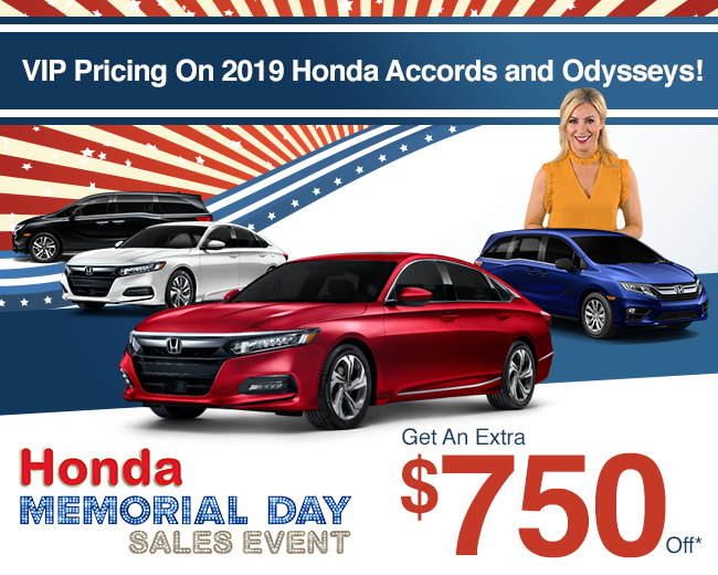 VIP PRICING ON 2019 Honda ACCORDS! 