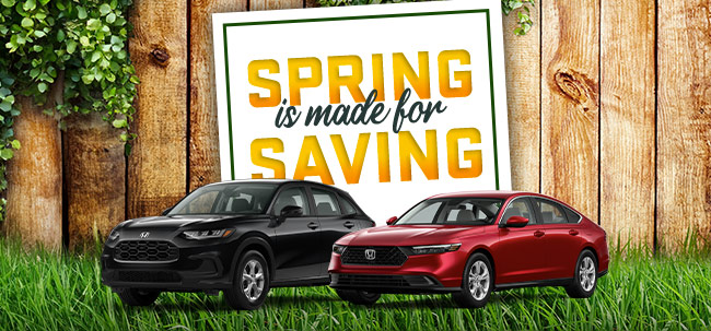 Spring is made for saving start today at Honda of Ocala