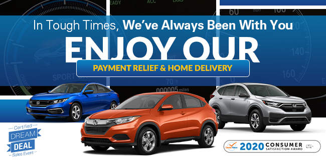 In Tough Times, We’ve Always Been With You Enjoy Our Payment Relief & Home Delivery