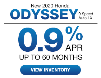 2020 Honda Odyssey 9 Speed Auto LX