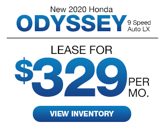 2020 Honda Odyssey 9 Speed Auto LX