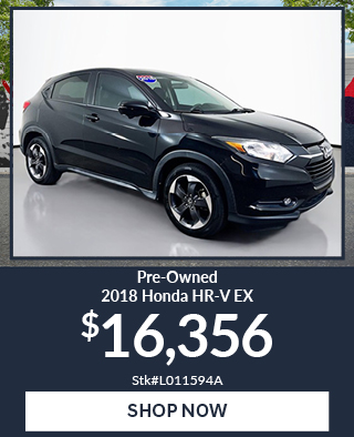 Pre-Owned 2018 Honda HR-V EX