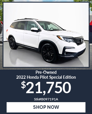 Pre-Owned 2022 Honda Pilot Special Edition