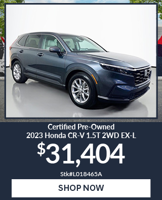 Certified Pre-Owned 2023 Honda CR-V 1.5T 2WD EX-L