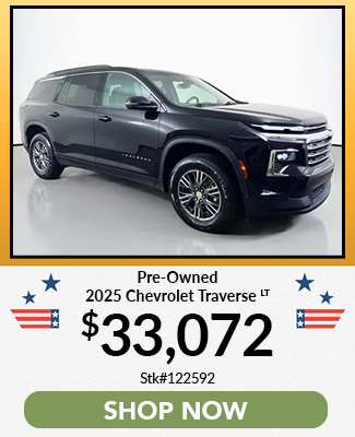 Pre-Owned 2024 Chevrolet Traverse LT
