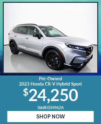 Pre-Owned 2023 honda cr-v hybrid sport