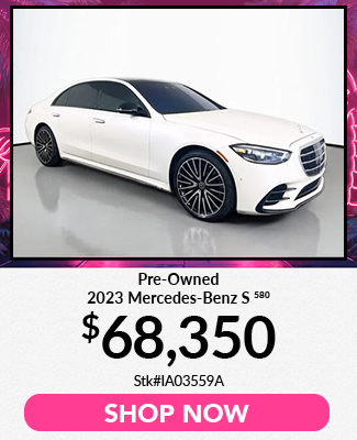 Pre-Owned 2023 Mercedes-Benz S 580
