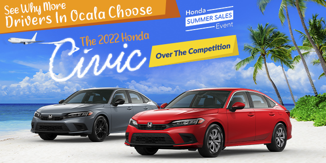 Choose The 2022 Honda Civic Over The Competition!