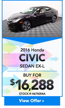 2016 Honda Civic Sedan EX-L