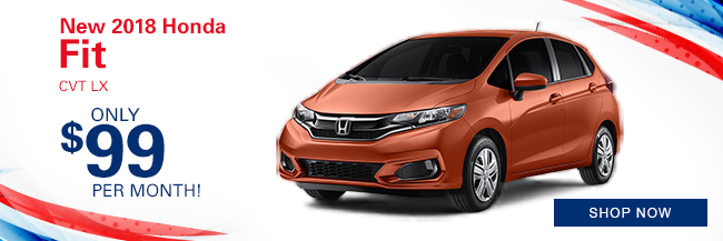 New 2018 Honda Fit CVT LX