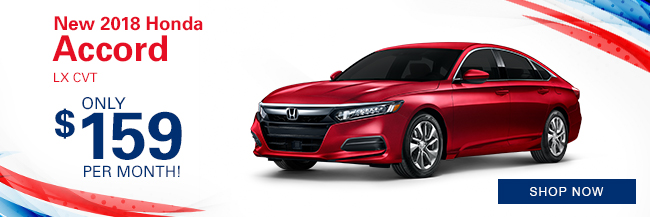 New 2018 Honda Accord LX CVT 