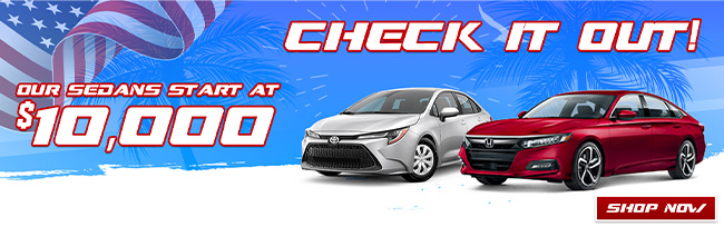 Promotional Offer from Honda of Ocala, Ocala, Florida showing Honda Vehicles