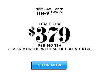 Honda HR-V offer