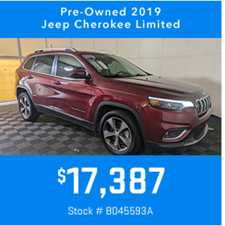 pre-owned Jeep Cherokee Limited