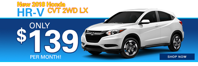 New 2018 Honda HR-V CVT 2WD LX