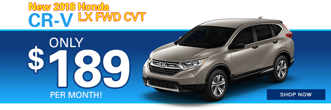 New 2018 Honda CR-V LX FWD CVT