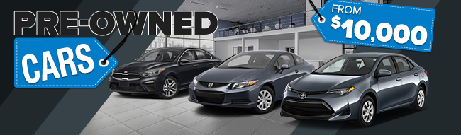 Pre-Owned Cars from 10k