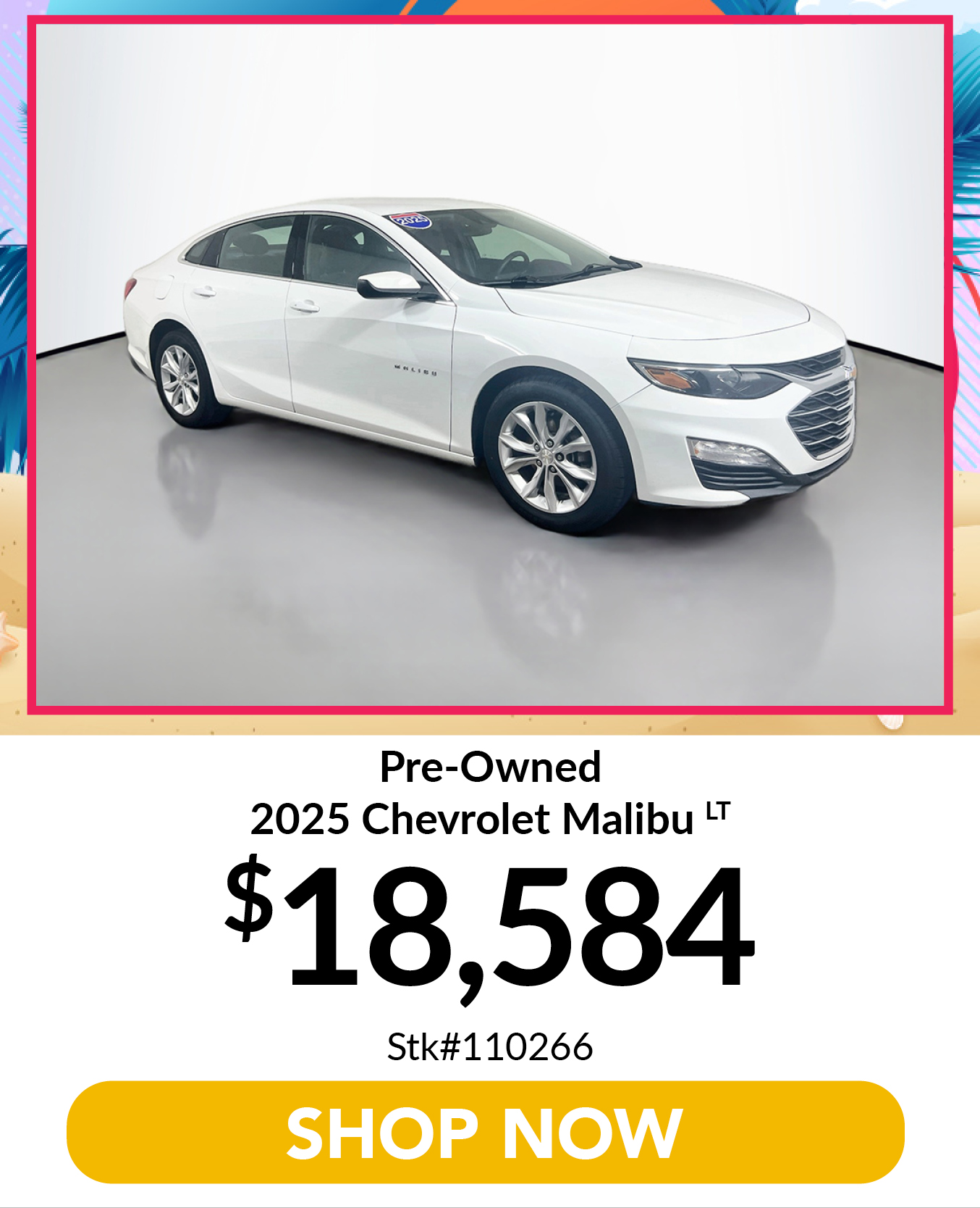 Pre-Owned 2025 Chevrolet Malibu LT