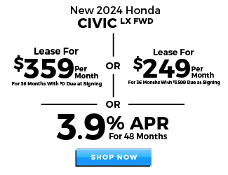 Honda Civic offer