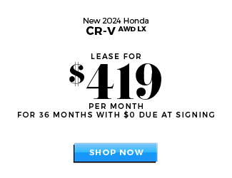 Honda CR-V offer