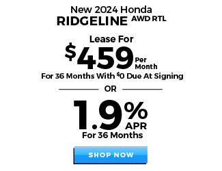 Honda Ridgeline offer