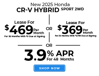 Honda CR-V Hybrid offer